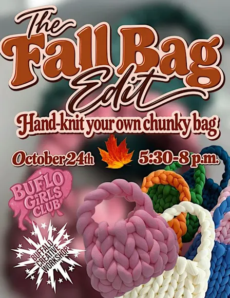 The Fall Bag Edit   Hand-knit your own chunky bag + cozy fall extras