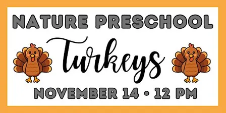 Nature Preschool: Turkeys