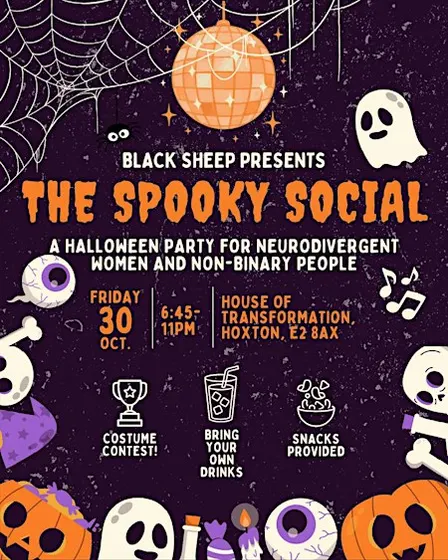 The Spooky Social 2: a Neurodivergent Halloween Party