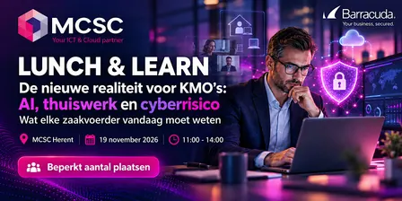 De nieuwe realiteit voor KMO's: AI, thuiswerk en cyberrisico