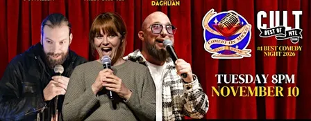 Tuesday Night Stand-Up Comedy Montreal | Comedy on Mackay | #1 Rated Show