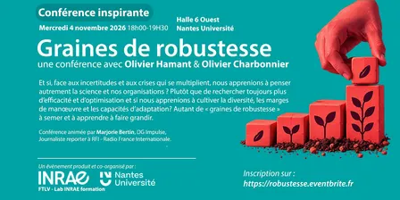 Conference inspirante avec Olivier Hamant & Olivier Charbonnier