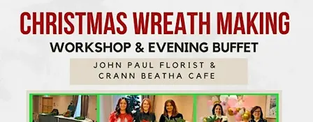 Christmas Door Wreath Masterclass with John Paul Florist