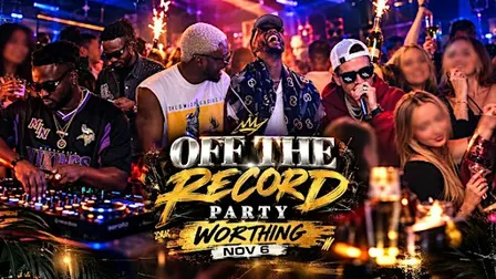 OFF THE RECORD PARTY - afrobeats, afrotech, amapiano, dubstep