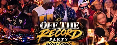 OFF THE RECORD PARTY - afrobeats, afrotech, amapiano, dubstep