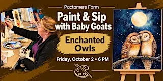 Paint and Sip with Baby Goats