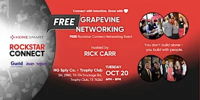 Free Grapevine Networking Rockstar Connect Event (October, Trophy Club, TX)