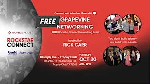 Free Grapevine Networking Rockstar Connect Event (October, Trophy Club, TX)
