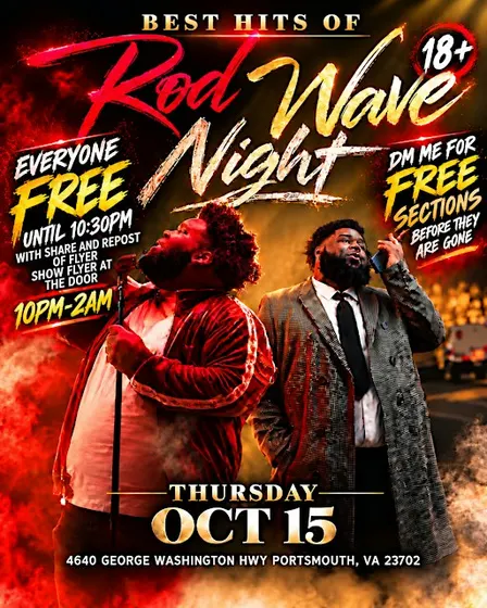 ROD WAVE NIGHT 18+
