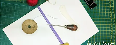 Bookbinding Workshop - Lay-Flat Journal with Concertina Binding