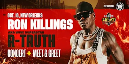 Ron Killings aka WWE Superstar R-Truth LIVE Concert + Meet & Greet