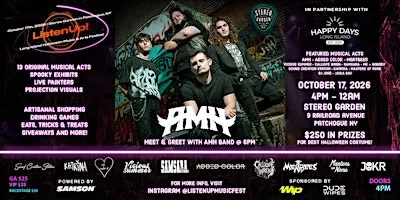 Halloween Fest ft. AMH, Added Color Presented by ListenUp!  & Happy Days