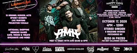Halloween Fest ft. AMH, Added Color Presented by ListenUp!  & Happy Days