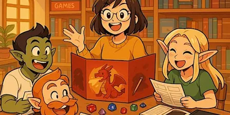 Matinée jeux de rôle  "Dimanches & Dragons" - Dimanche 11/10, 10h