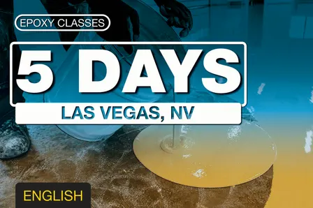 Epoxy Training Nov 9 '26 - Las Vegas
