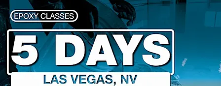 Epoxy Training Nov 9 '26 - Las Vegas