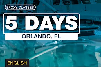 Epoxy Training Oct 19 '26 - Orlando