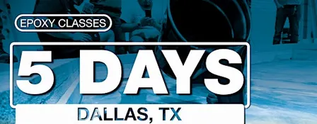 Epoxy Training Nov 2 '26 - Dallas