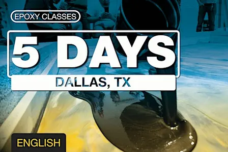 Epoxy Training Nov 2 '26 - Dallas