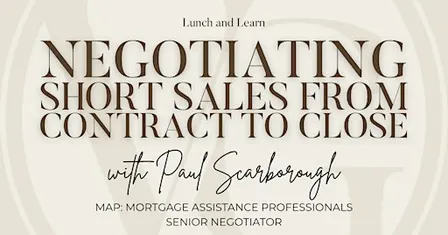 Negotiating Short Sales From Contract to Close