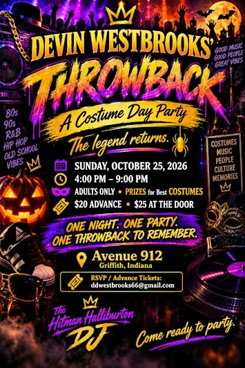 DEVIN WESTBROOKS' THROWBACK COSTUME DAY PARTY
