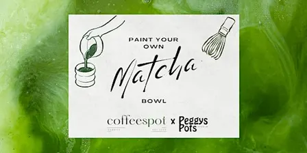 Paint Your Own Matcha Bowl | Coffee Spot