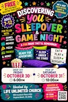 Discover U Sleep Over and Game Night