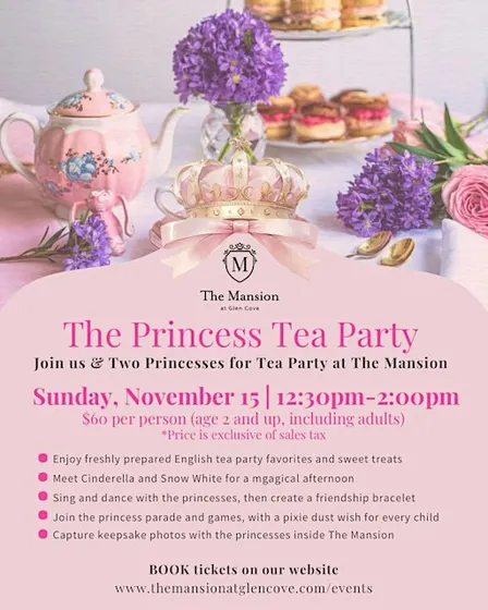 Princess Tea Party at The Mansion