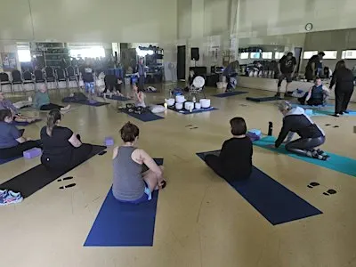 October 14 Evening Exhale at Hamburg Fitness Center