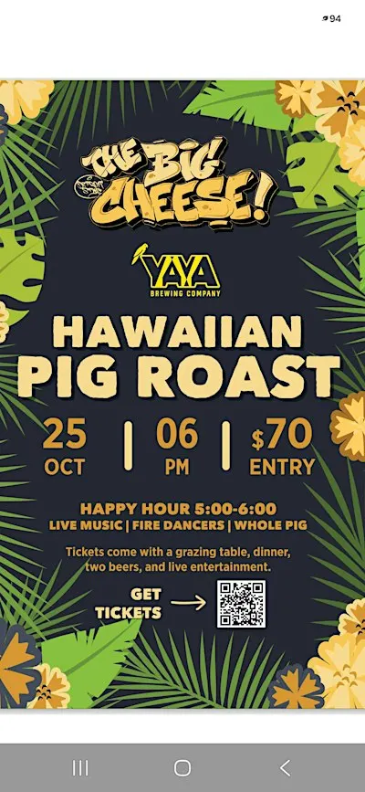 The Big Cheese Pig roast