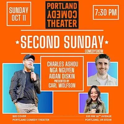 Stand Up Sunday at Portland Comedy Theater