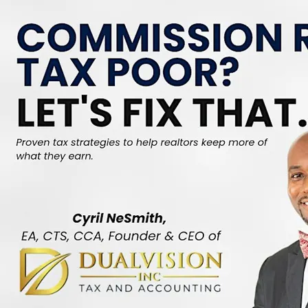 Commission Rich, Tax Poor? Let's Fix That.
