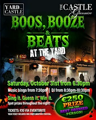 Boos, Booze & Beats at The Yard