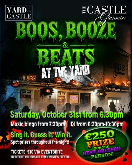 Boos, Booze & Beats at The Yard