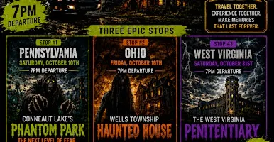 Culturvate Enterprises Presents: Tri-State Terror Tour!