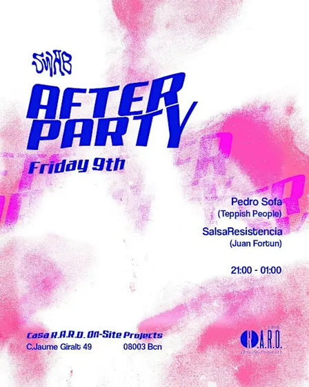 After Party SWAB | Casa R.A.R.O. On-Site Projects
