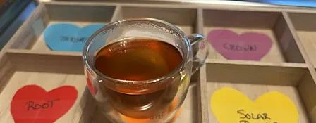 Radiance Flight: A Guided Chakra Tea Journey