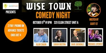 Wise Town Cafe Comedy Night