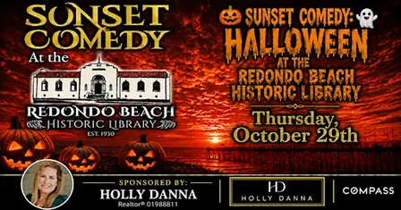 Sunset Comedy: Halloween at The Redondo Beach Historic Library