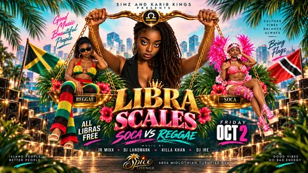 LIBRA SCALES REGGAE VS SOCA