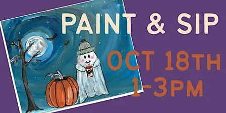 Spooky Paint & Sip