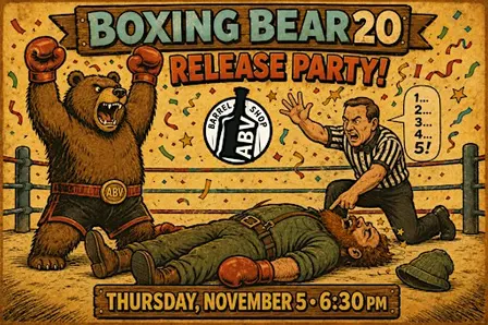 ABV Barrel Shop Boxing Bear #20 Barrel Release Celebration w/Demetrius Cain