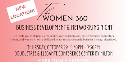 The Women 360 Networking and Business Development Event