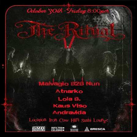 Infltr8:Celebr8, Bresca & Delectus Present : The Ritual Halloween Party