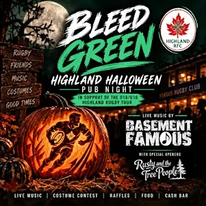 Bleed Green - Highland Halloween Pub Night