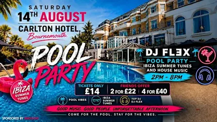 Summer Pool Party No2 (Carlton Hotel - Bournemouth)