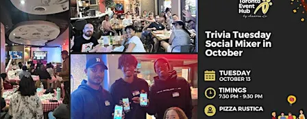 Toronto Event Hub: October Trivia Tuesday Social Mixer