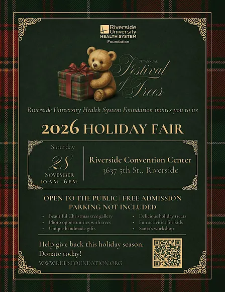 2026 Festival of Trees Holiday Fair! One-Day Holiday Fair!