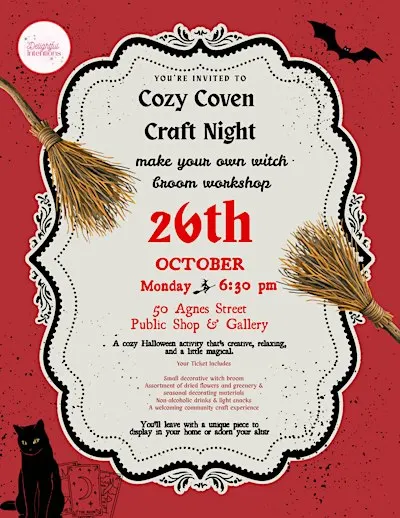 Make Your Own Witch Broom Workshop