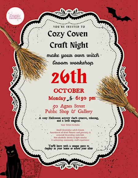 Make Your Own Witch Broom Workshop